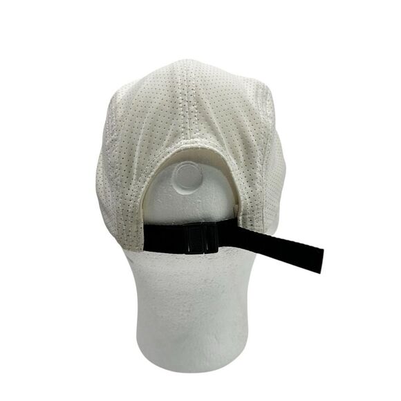 Supreme Perforated Reflective Camp Cap White 2016 5 Panel Skate Hat - Picture 4 of 9